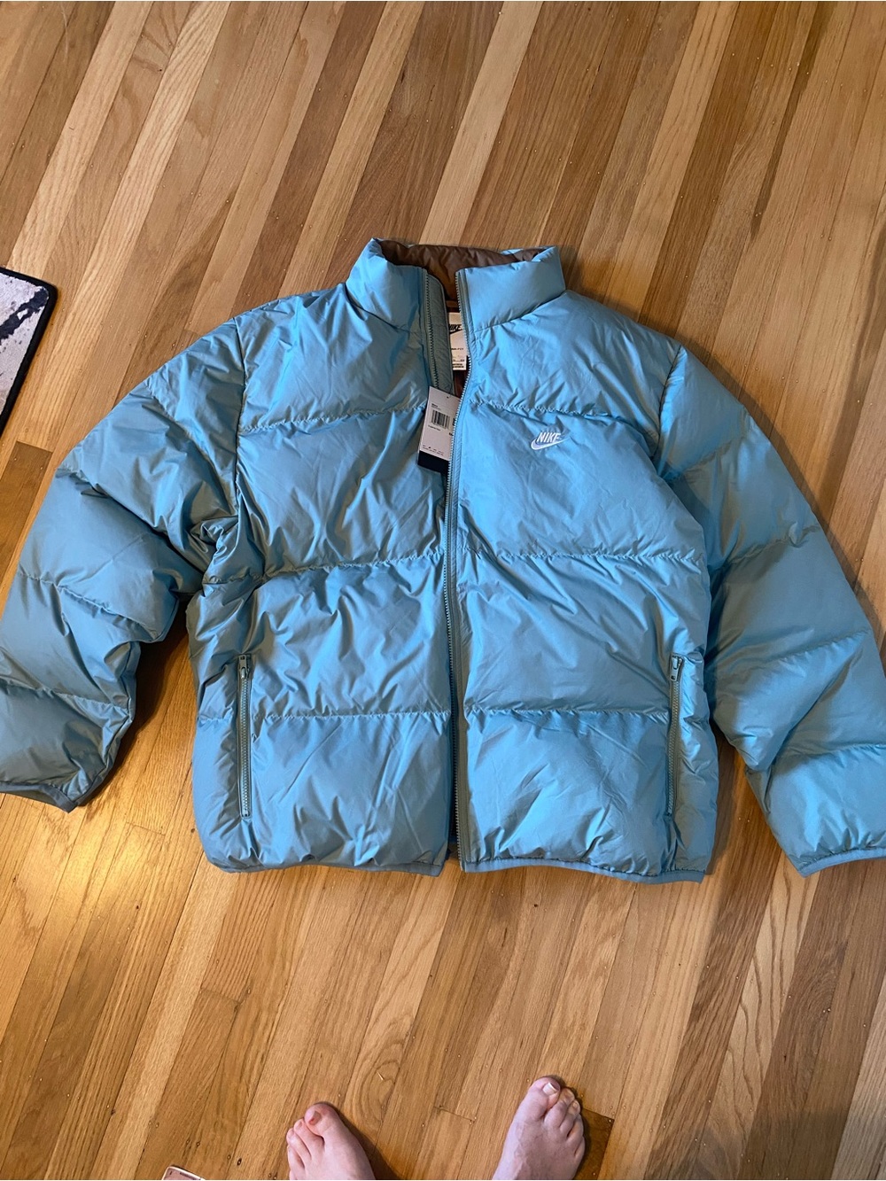 NEW Nike Sportswear Club Therma-FIT Down Club 550 Puffer Jacket